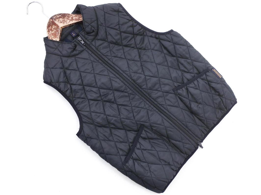LAVENHAM キルティングベスト 36 ラベンハム ネイビー 別注 美品】LAVENHAM ラベンハム キルティングベスト S (36) - メルカリ