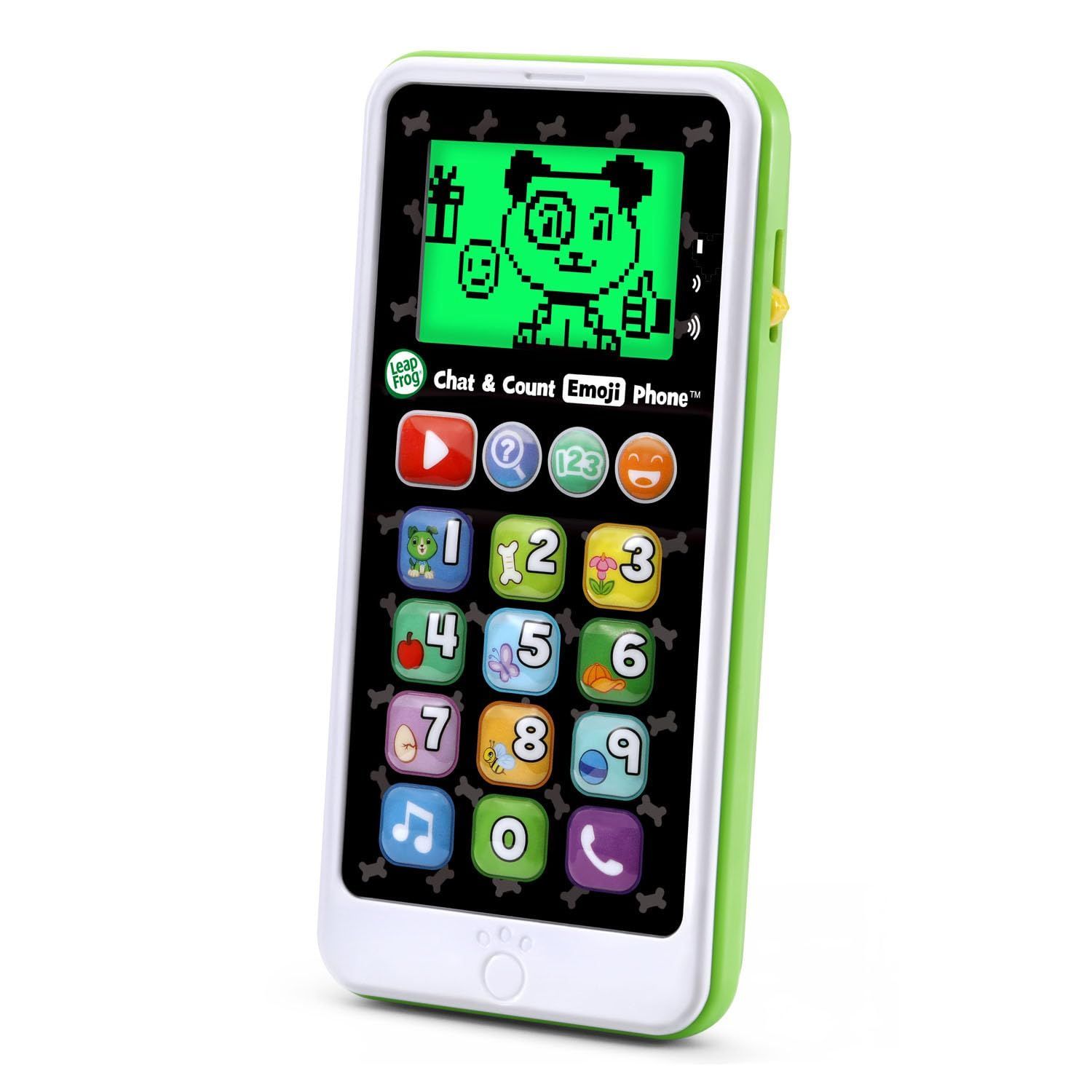 LeapFrog Chat and Count Emoji Phone， White