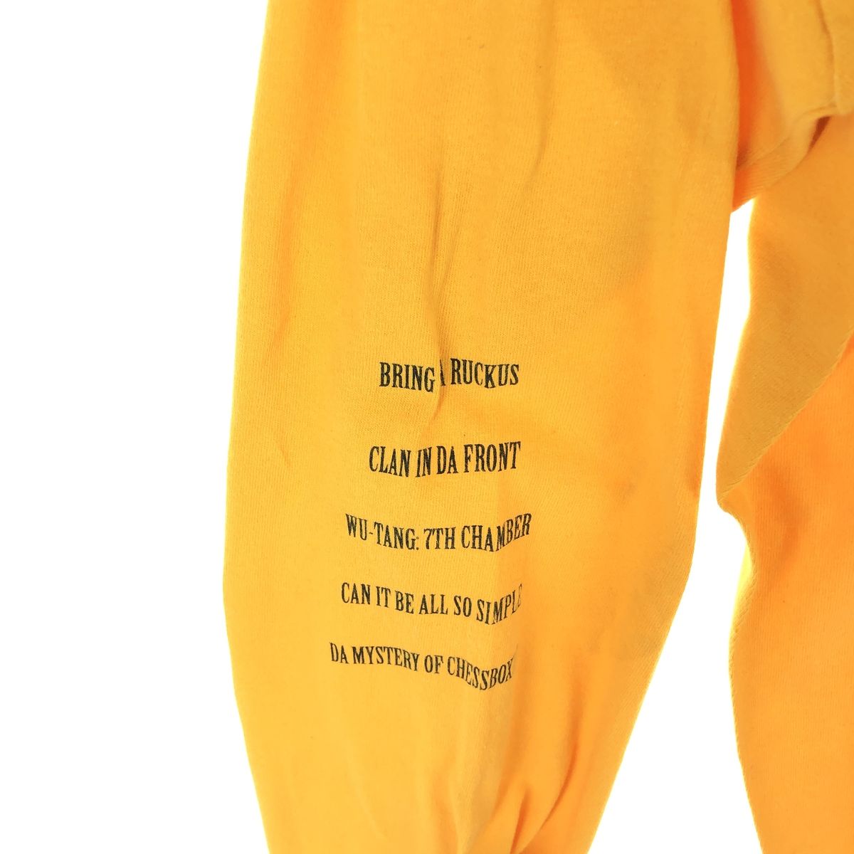 古着 WU-TANG CLAN ウータンクラン ロンT ラップTシャツ ラップT 