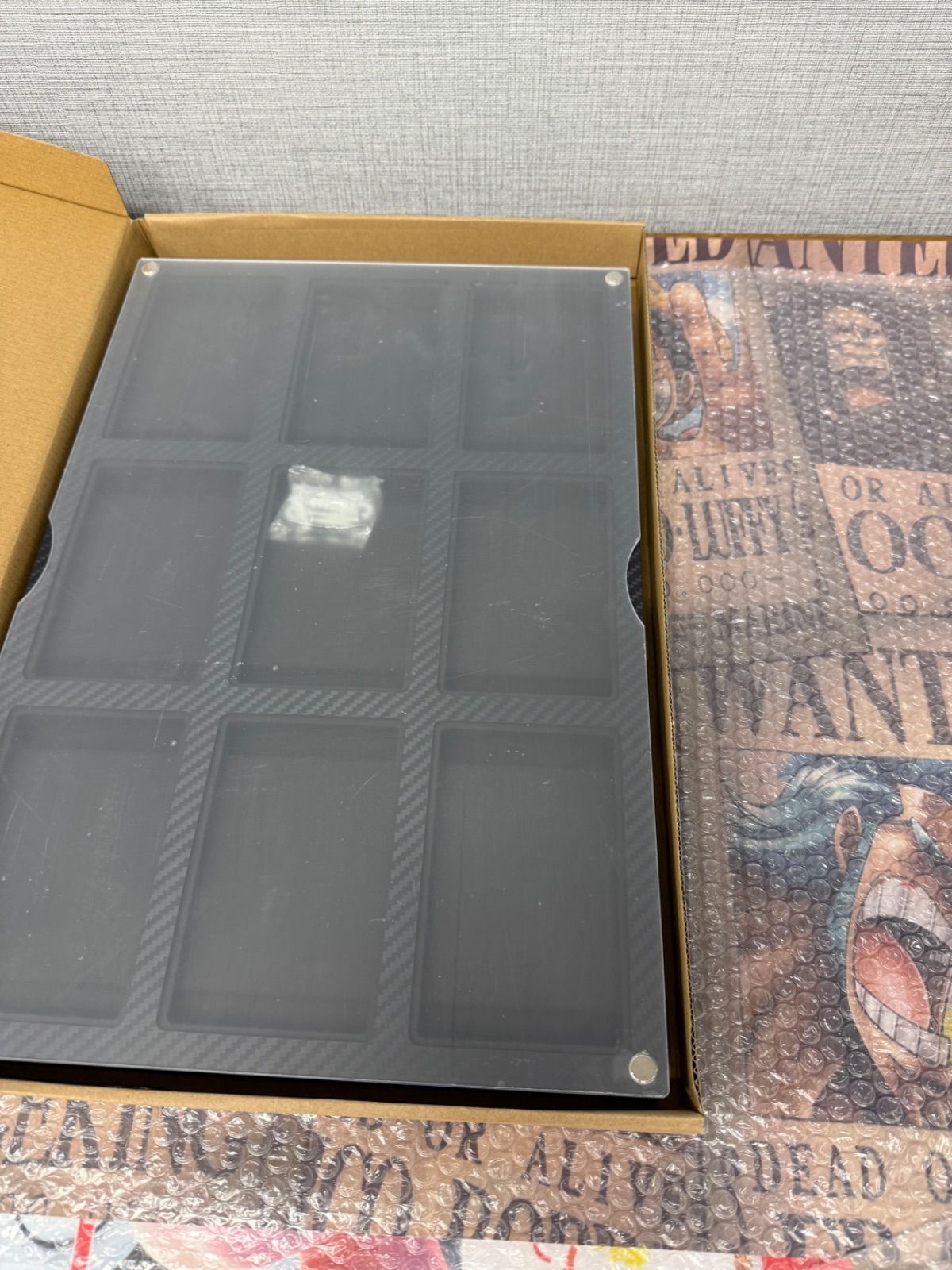 PSA9枚用 ディスプレイ ケース アクリルカバー付き PSA鑑定用 鑑賞