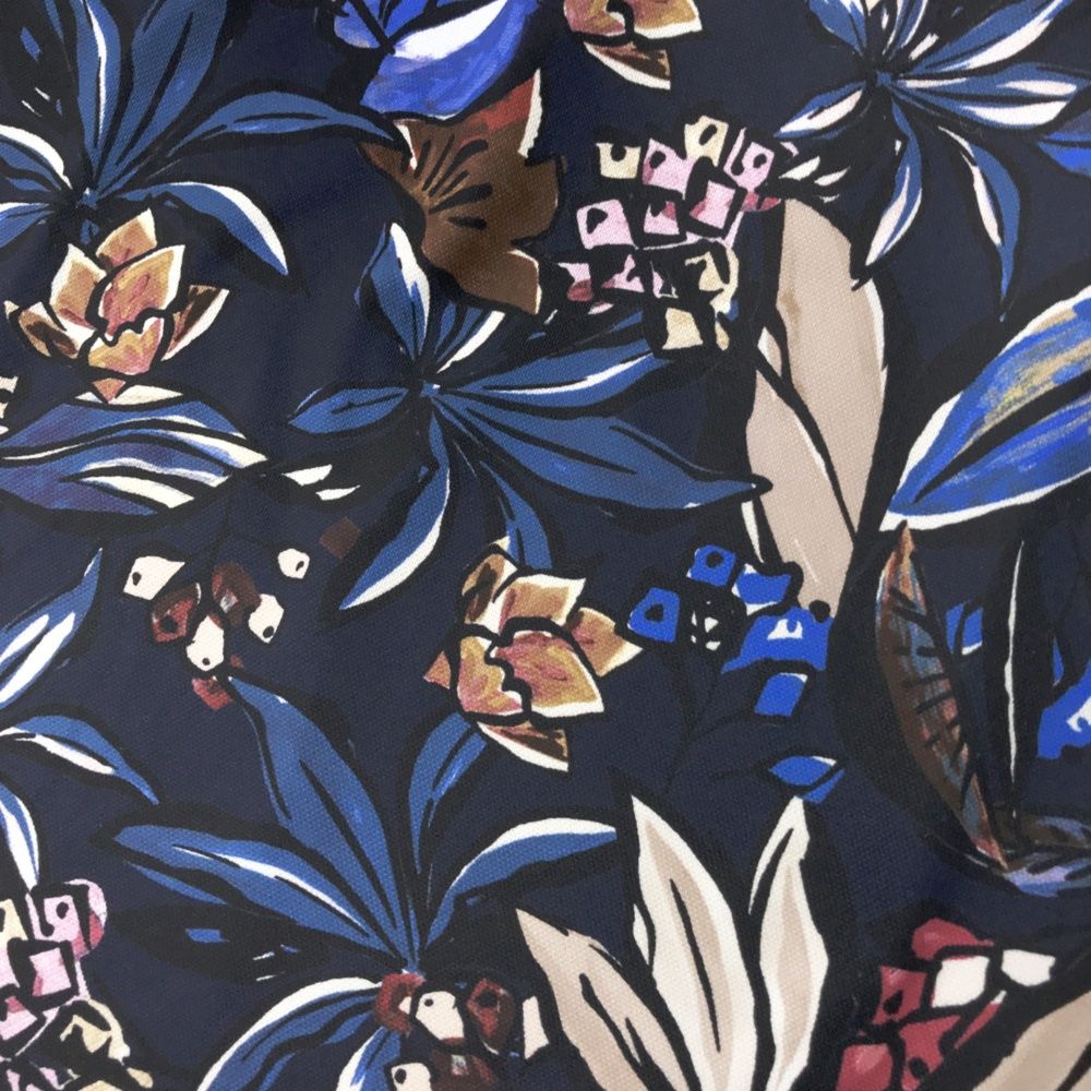 サイズ：M CALLAWAY キャロウェイ 半袖ポロ ワンピース ボタニカル柄