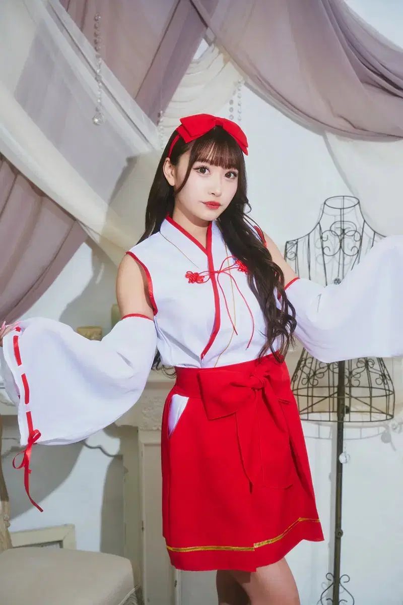 ハロウィーン コスプレ コスチューム 巫女服 メイドカフェ