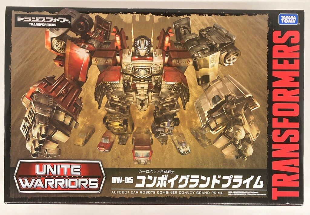トランスフォーマー UW05 コンボイグランドプライム 開封美品 タカラトミー ユナイトウォリアーズ コンボイグランドプライム