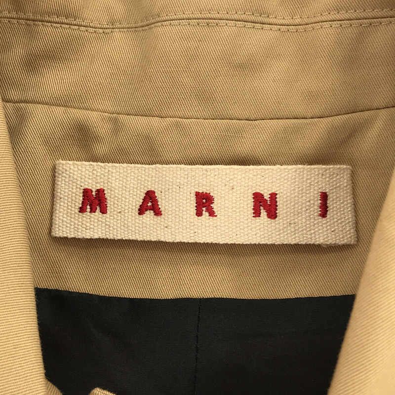 極美品　マルニ　MARNI ベージュ トレンチ　コート　38 MARNI(マルニ) コート(レディース) - 海外通販のBUYMA