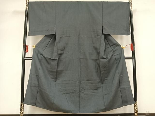 平和屋着物○男性 紬 色無地 鶸茶色 正絹 CAAW8132yc CHUBBUCKANTWERP_COM