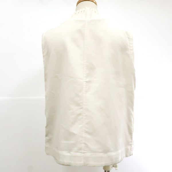 LUDLOW リングマスターブラウス 22-LD409TP コットン リネン #1 白 