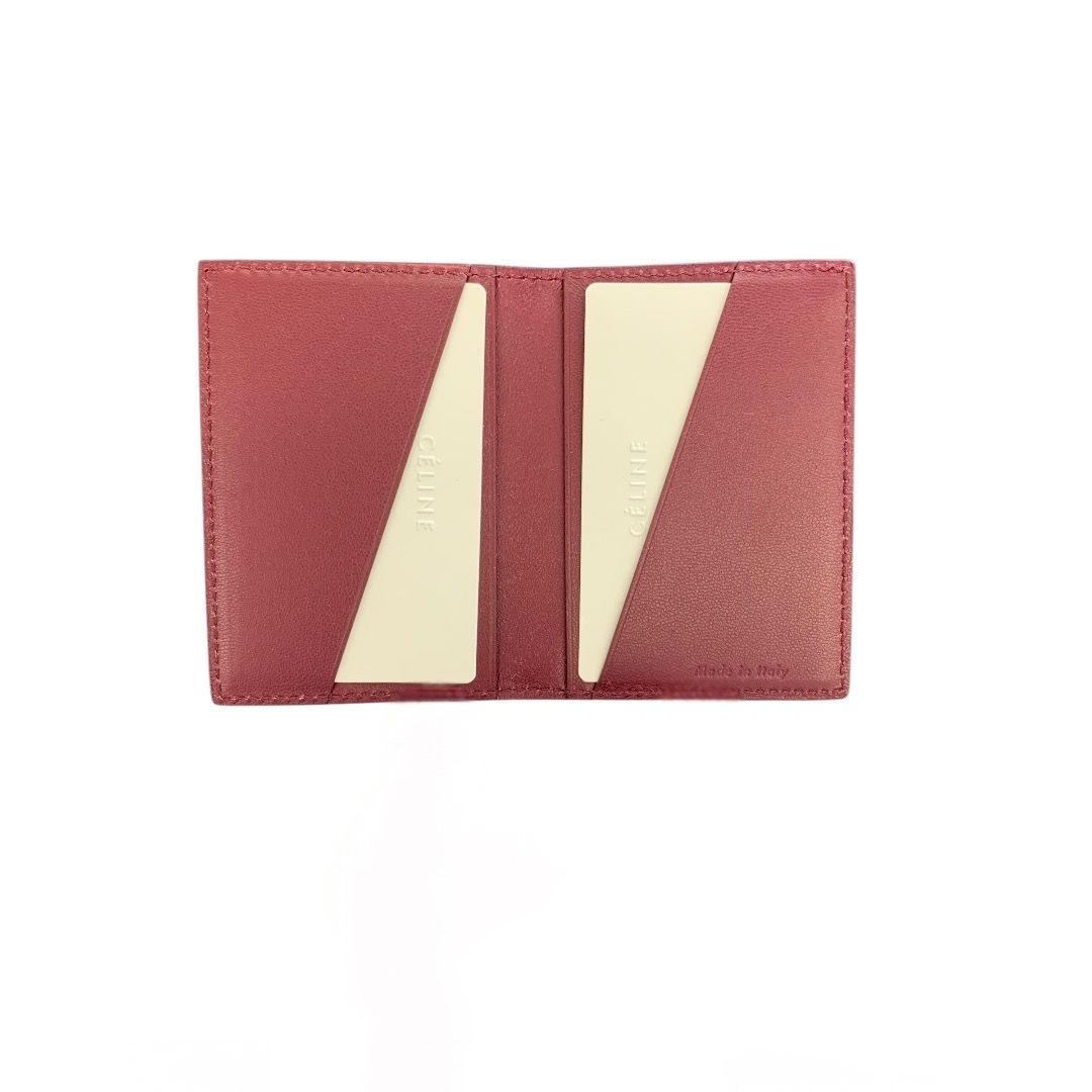 ロゴ レザー バイカラー 【当時】 カードケース【中古】【フリマ限定】