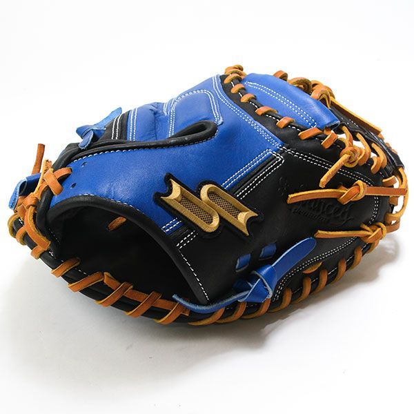 訳あり/ロゴマーク補修済み】野球 キャッチャーミット 少年軟式