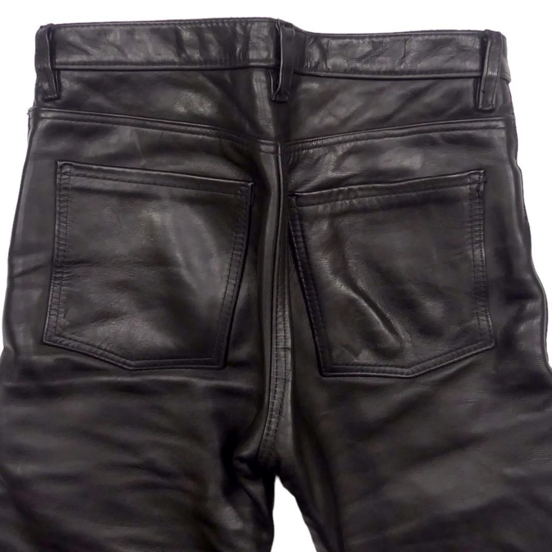 VANSON バンソン レザーパンツ 本革 W32 ブーツカット HH9606