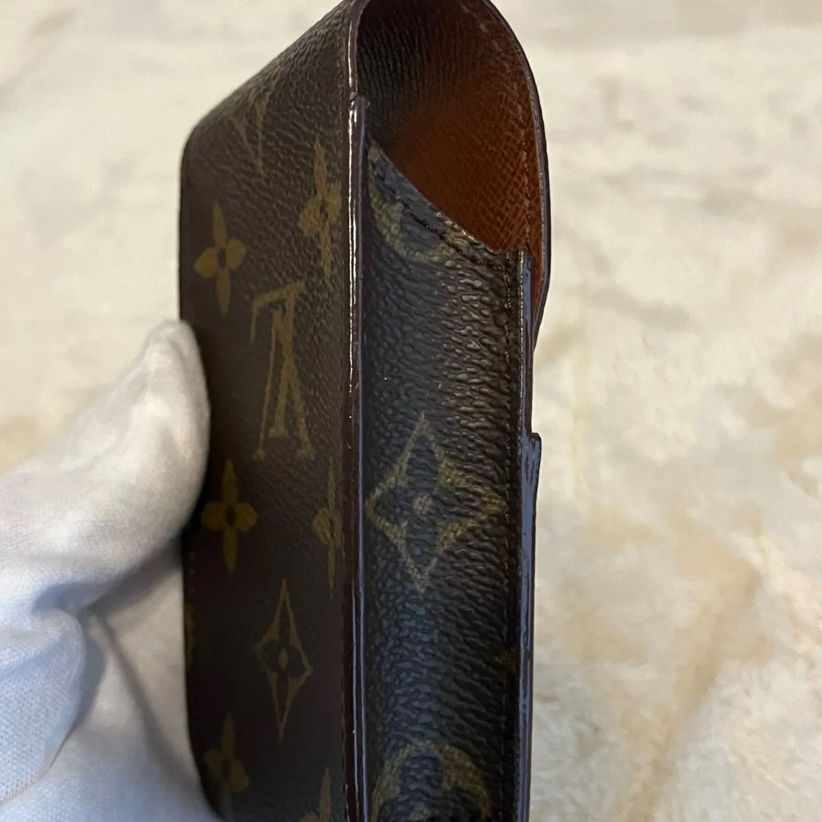 LOUIS VUITTON シガレットケース タバコケース 茶 ルイヴィトン