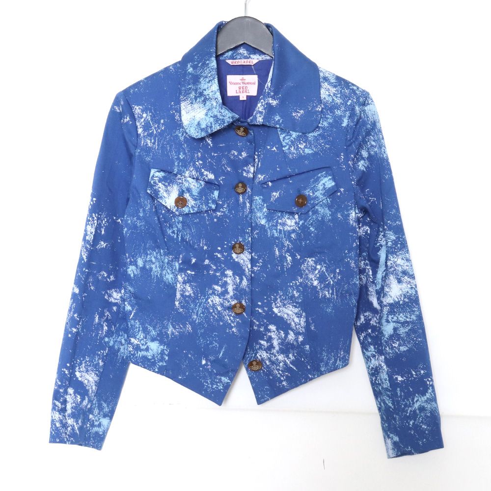 【美品】ヴィヴィアンウエストウッド　ジャケット　サイズ3 ヴィヴィアンウエストウッド 中古 / ラブジャケット 3 赤 H-23