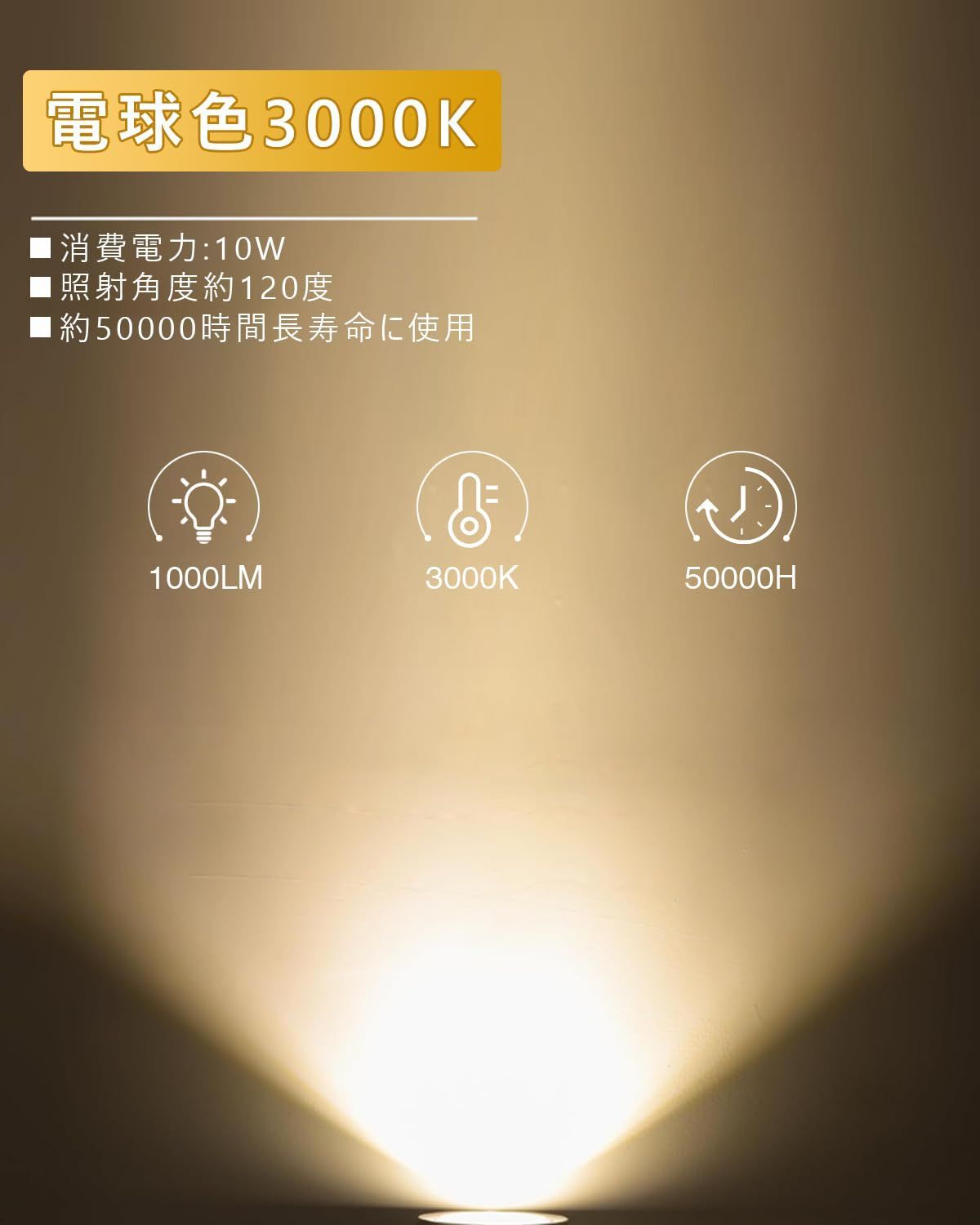 箱付 人気商品 ledスポットライト コード長3m 庭の間接 中間スイッチ付き 看板の照明 60W形相当 店頭看板 10W 店舗野外照明 防水型 アーム 防雨 ピッコロライト 小型 ガレージランプ クリップライト 屋内 屋外用 Herimo 電球色1個入