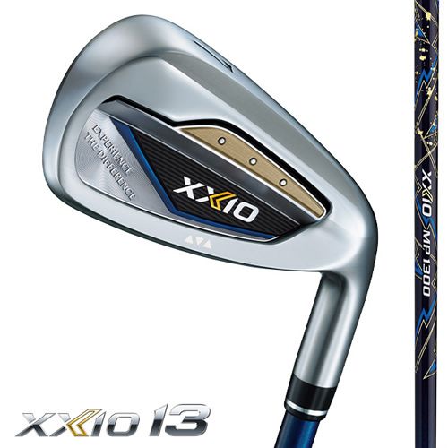人気定番，高品質 【新品】ダンロップ 2024年 XXIO13 ゼクシオ13 ネイビー #6-PW 5本  アイアンセット 純正カーボン XXIO MP1300 フレックス：R 日本仕様 アイアンセット