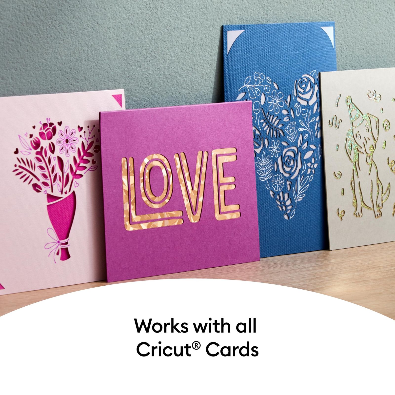 Cricut Joy エクストラカードマット(11.9 cm x 16.8 cm)すべてのクリ 