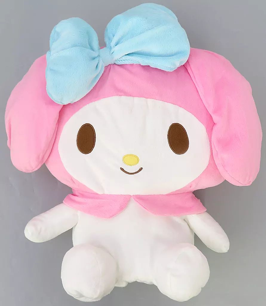 【中古】ティッシュケース・ティッシュカバー マイメロディ(リボンライトブルー) ビッグぬいぐるみティッシュケース 「サンリオキャラクターズ」