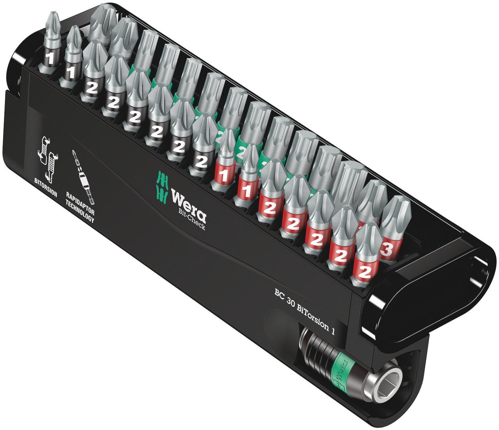 Wera ヴェラ 05057430001 | 889|4 バイトーション ビットチェックセット 30本セット