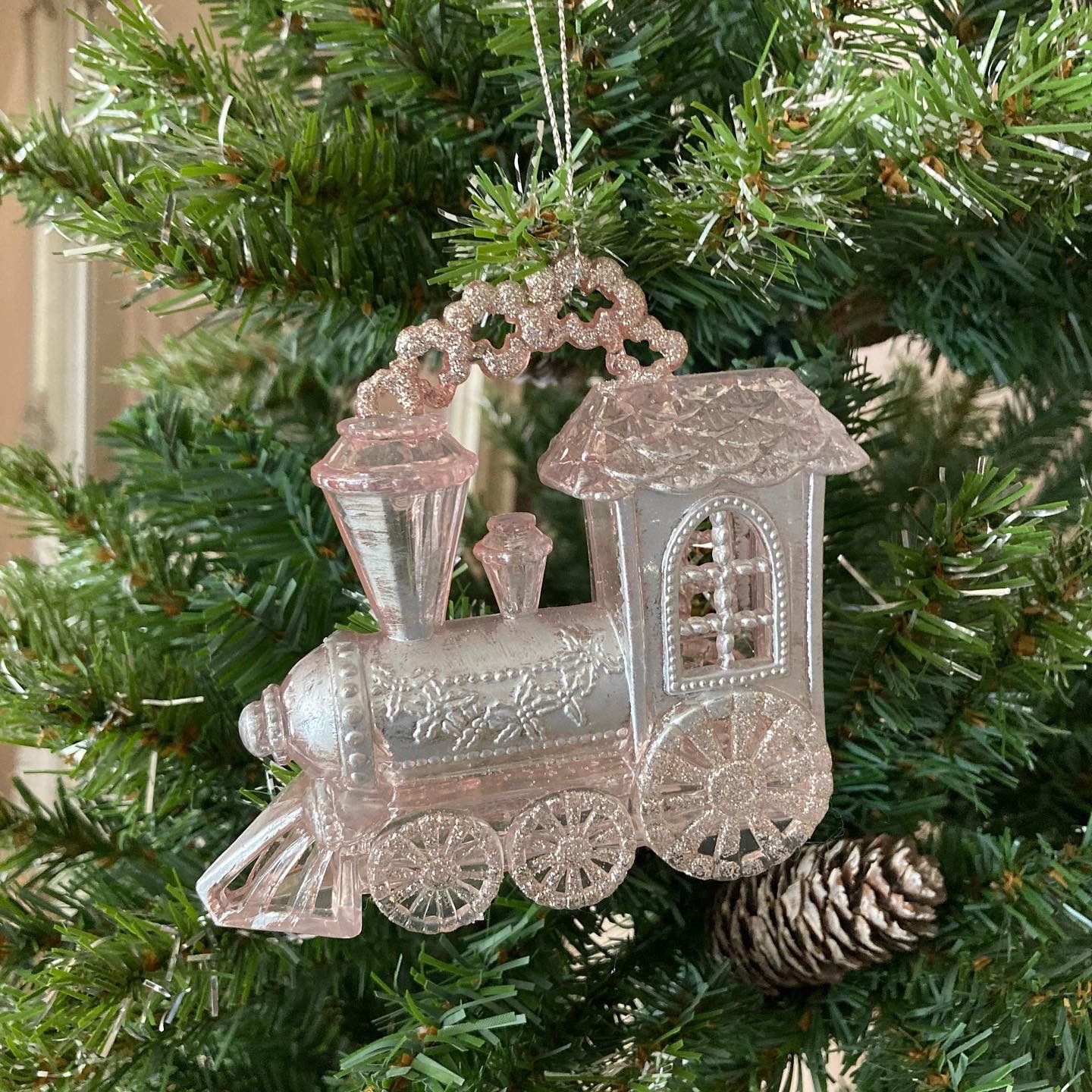 木製 クリスマス 飾り A 列車 北欧 オーナメント 玄関 オブジェ ツリー 