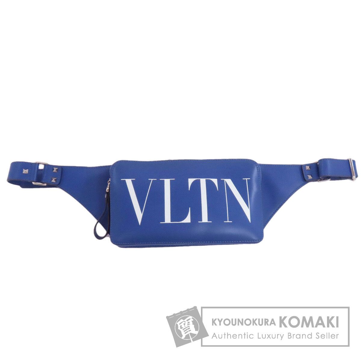VALENTINO バレンティノ ロゴ ボディバッグ レザー レディース