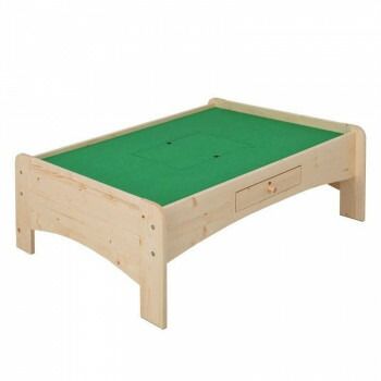 安い！かわいい！ 天然木キッズ プレイテーブル 幅120cm JJ-120PT N ナチュラル 色鮮やかな