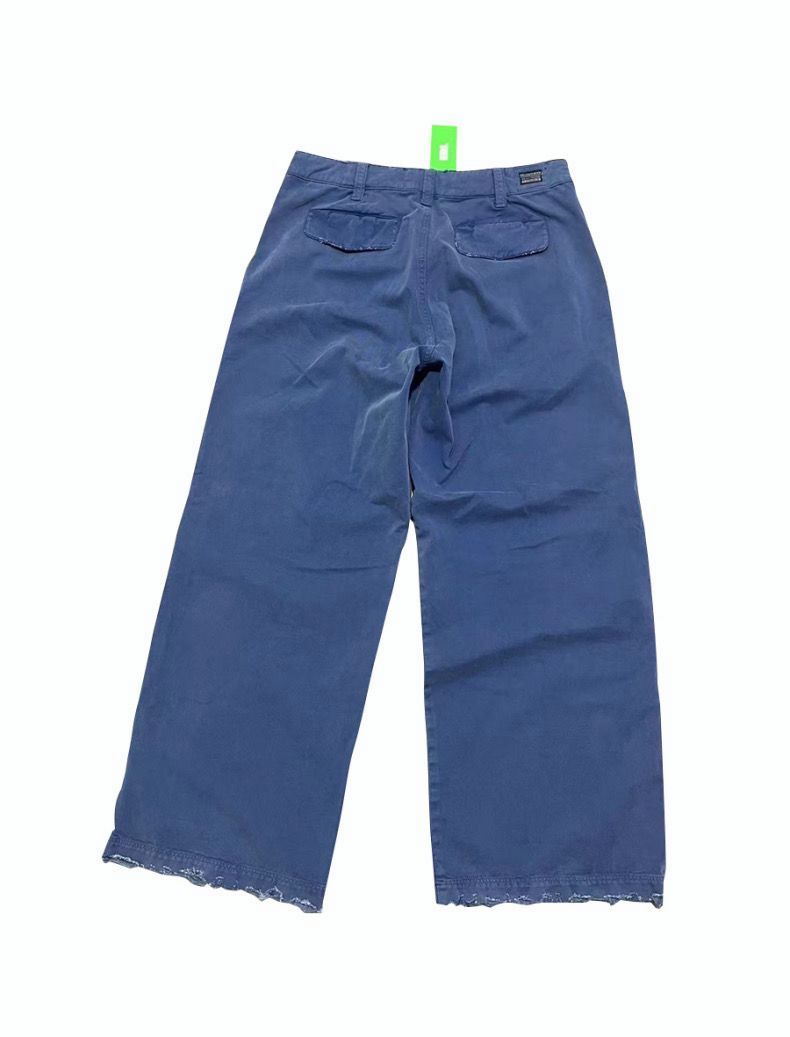 ERL 24FW BAGGY PANTS カーゴパンツ BLUE - メルカリ