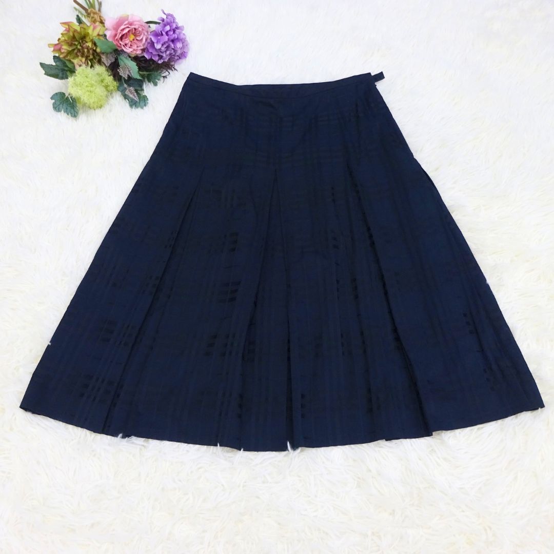 BURBERRY BLUE LABEL バーバリーブルーレーベル プリーツスカート BURBERRY BLUE LABEL バーバリーブルーレーベル プリーツスカート