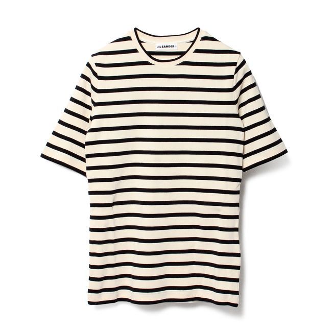 新品未使用】JIL SANDER ジルサンダー Tシャツ ボーダー カットソー