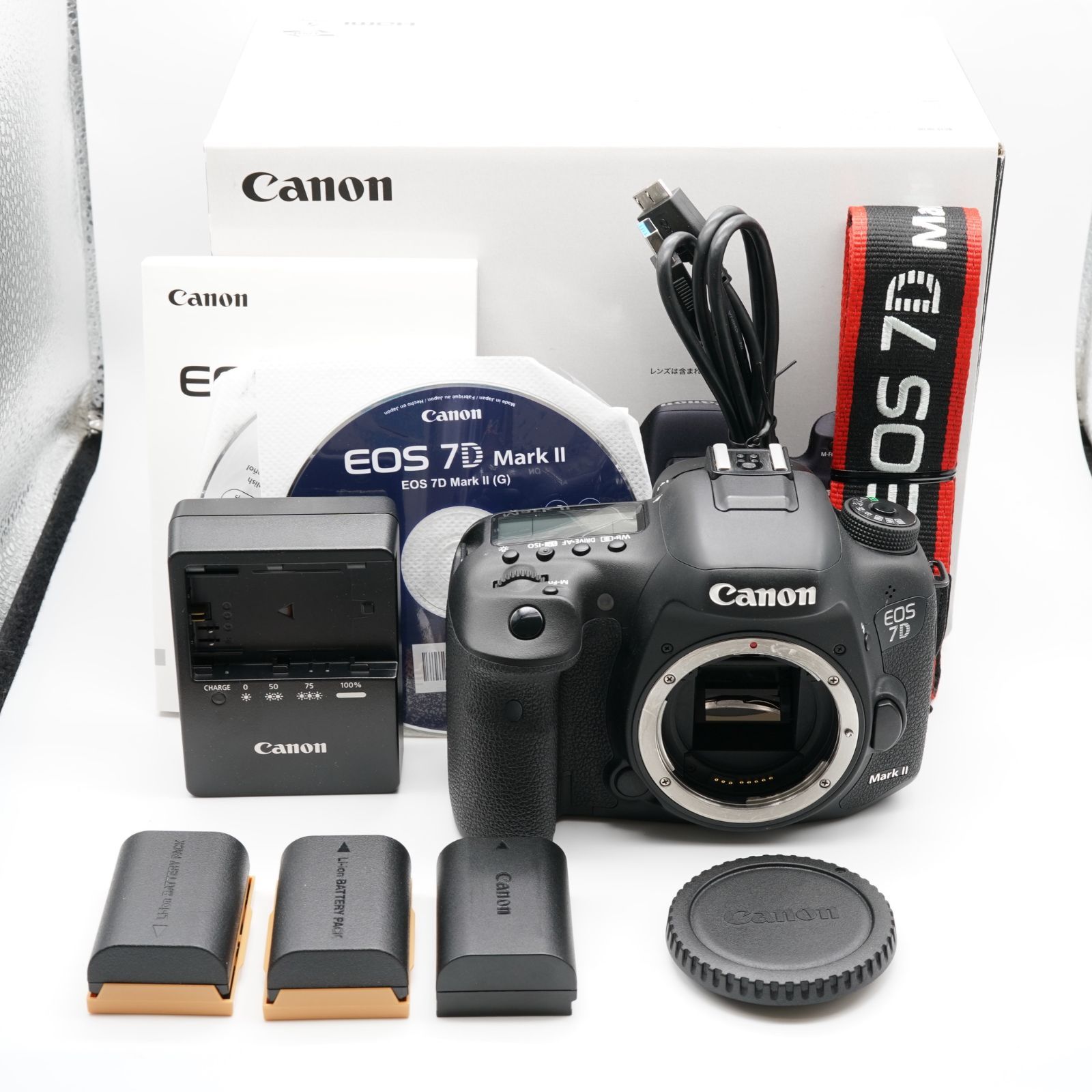 デジタル一眼レフカメラ/Canon EOS 7D MarkⅡ標準レンズセット