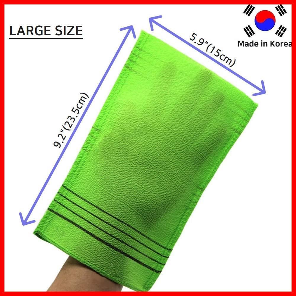 5個セット ビッグサイズ 繰り返し使用 韓国 アカスリミトン タオル 垢すり スポンジ あかすり アカスリ グローブ NEPURE かため ビッグミックス SKLAD-KIRPICHA_RU