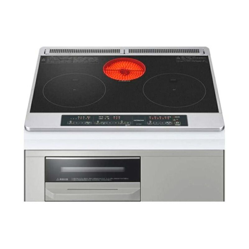 メーカー 日立 IHクッキングヒーター 幅60cm HT-M6S-K