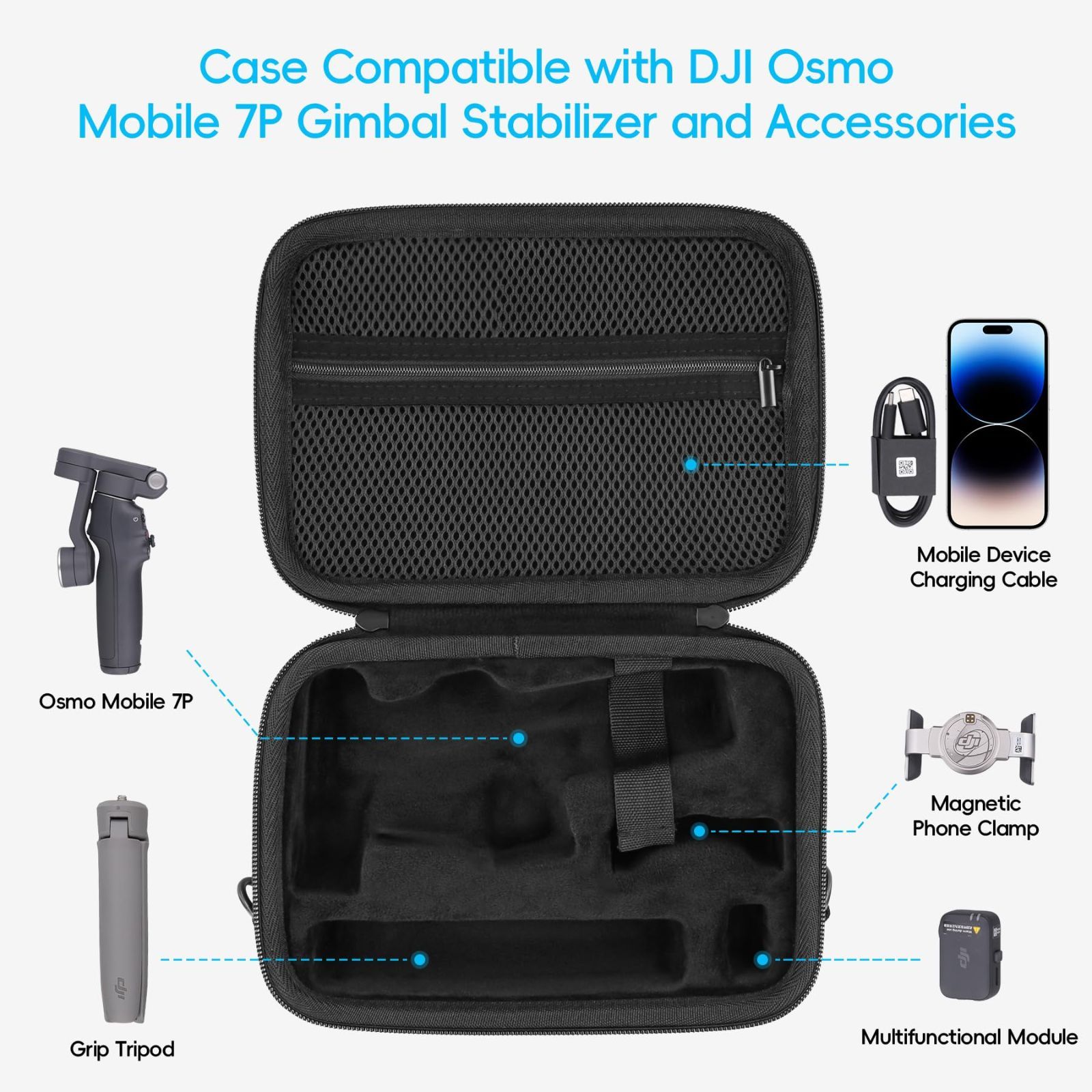 スマホアクセサリー DJI Osmo Mobile 7p Amazon.co.jp: DJI スマホ ジンバル Osmo Mobile 7P ジンバル