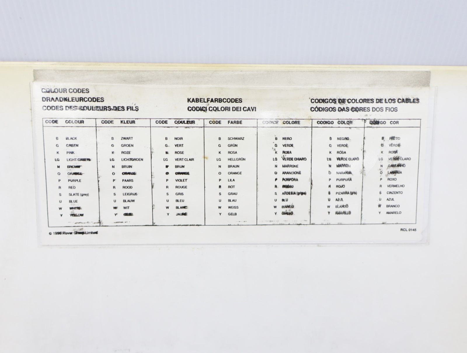 △メンテナンス 外車 旧車｜Electrical Circuit Diagrams｜ ROVER400 RCL0138 97.5 MODEL｜ディスカバリー  整備書 電装系 英語□O7775 - メルカリ