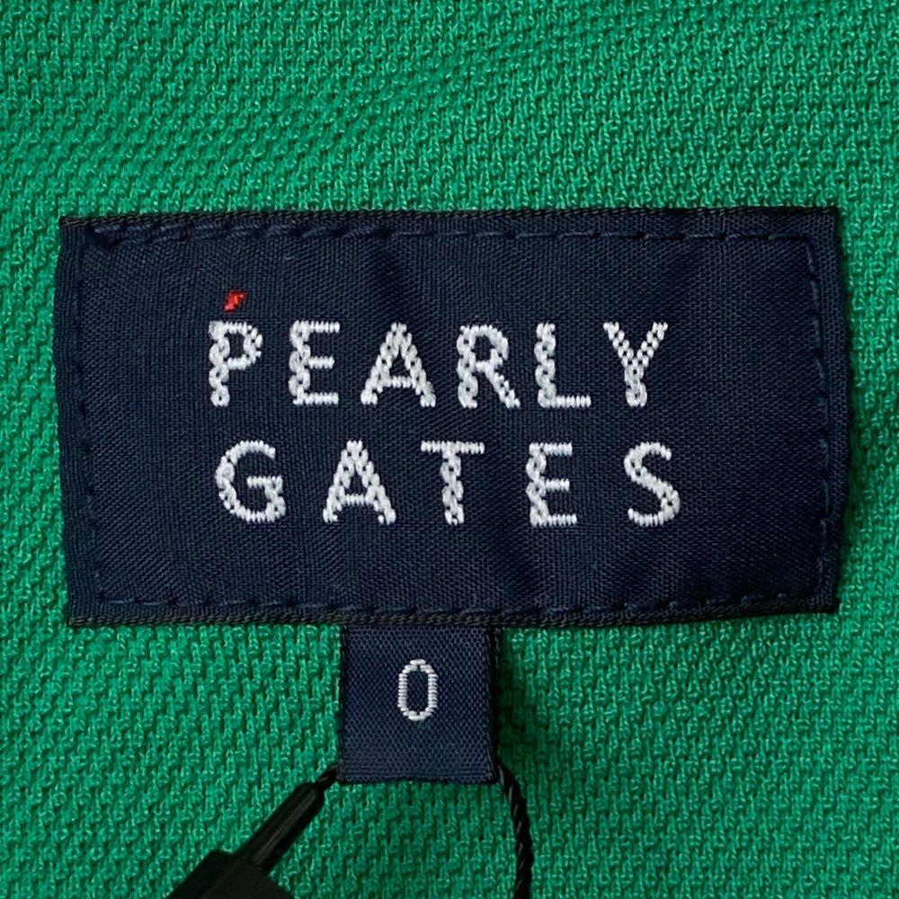 サイズ：0 PEARLY GATES パーリーゲイツ 055-0260794 半袖ポロシャツ  グリーン系 [240101475386] ゴルフウェア レディース ストスト サイズ：0 PEARLY GATES パーリーゲイツ 055-0260794 半袖