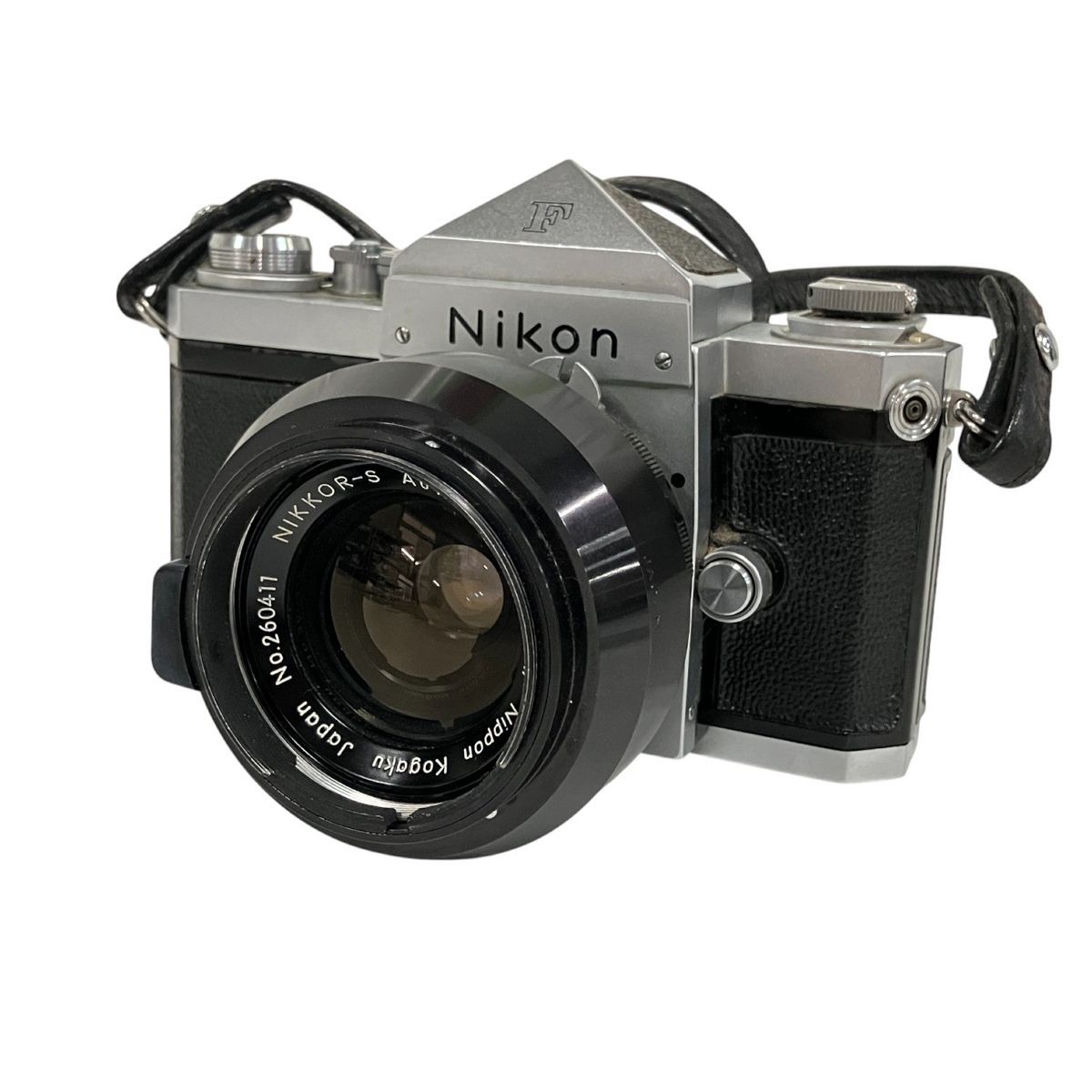NIKON F アイレベルファインダー 645万番台 NIKKOR -S Auto 35mm f|2.8 レンズセット ジャンク B9929325