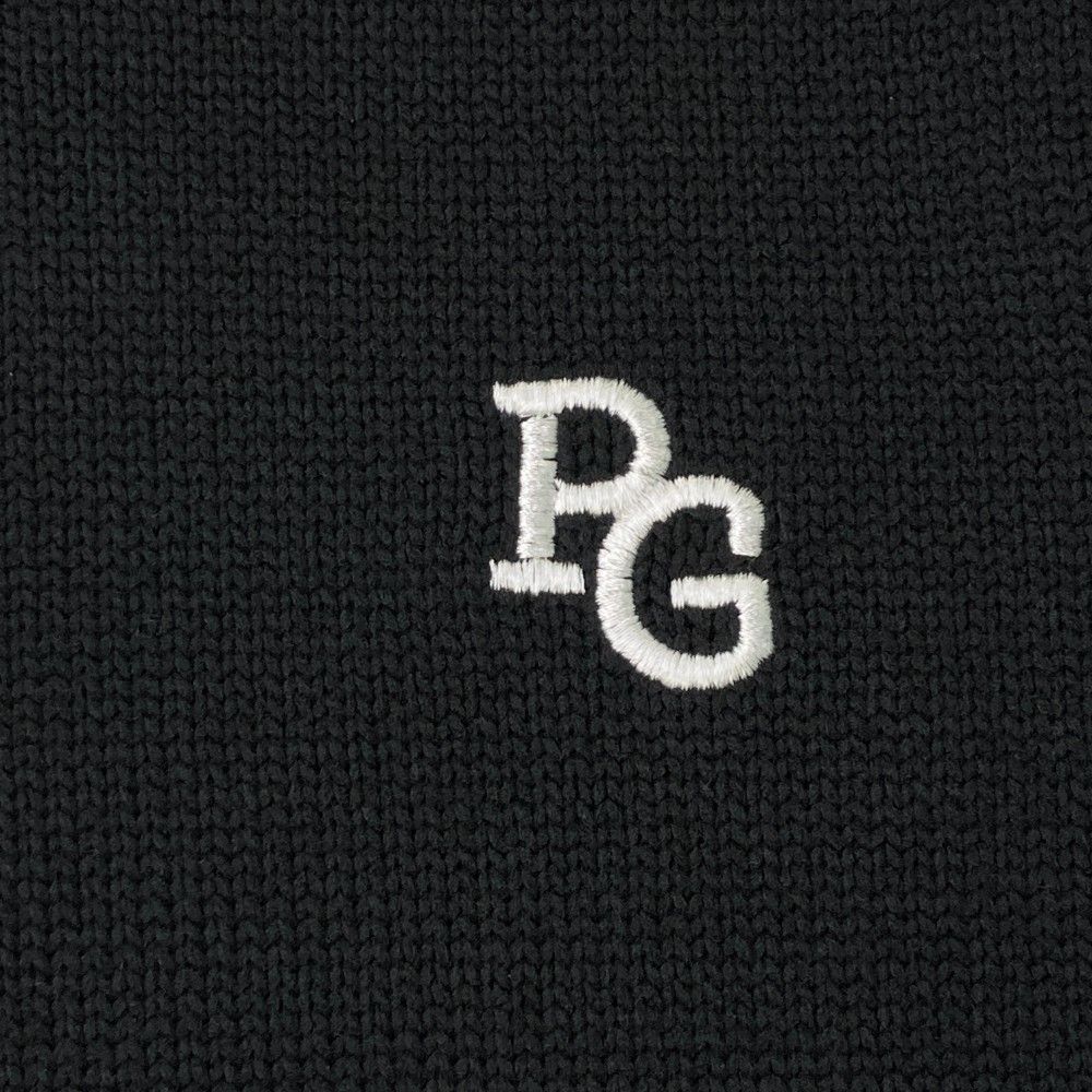 サイズ：4 PEARLY GATES パーリーゲイツ 2022年 ニット セーター  ブラック系 [240101347633] ゴルフウェア メンズ ストスト サイズ：4 PEARLY GATES パーリーゲイツ 2022年 ニット セーター
