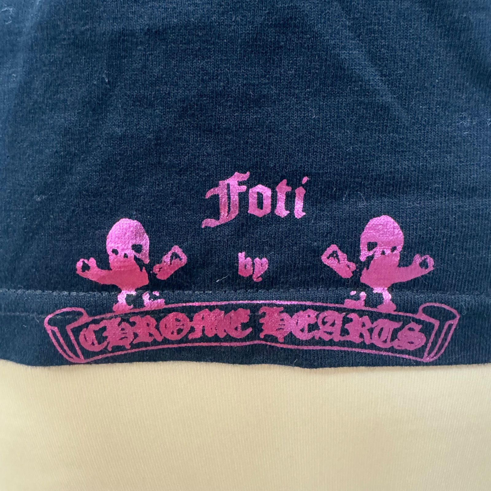 CHROME HEARTS クロムハーツ Foti スカル Tシャツ 半袖 Mサイズ