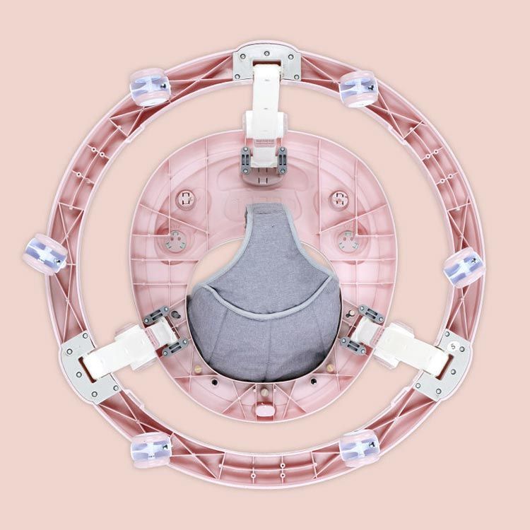 乗り物 高さ調整可能 赤ちゃん ベビー 丸型 折り畳み式 ベビー