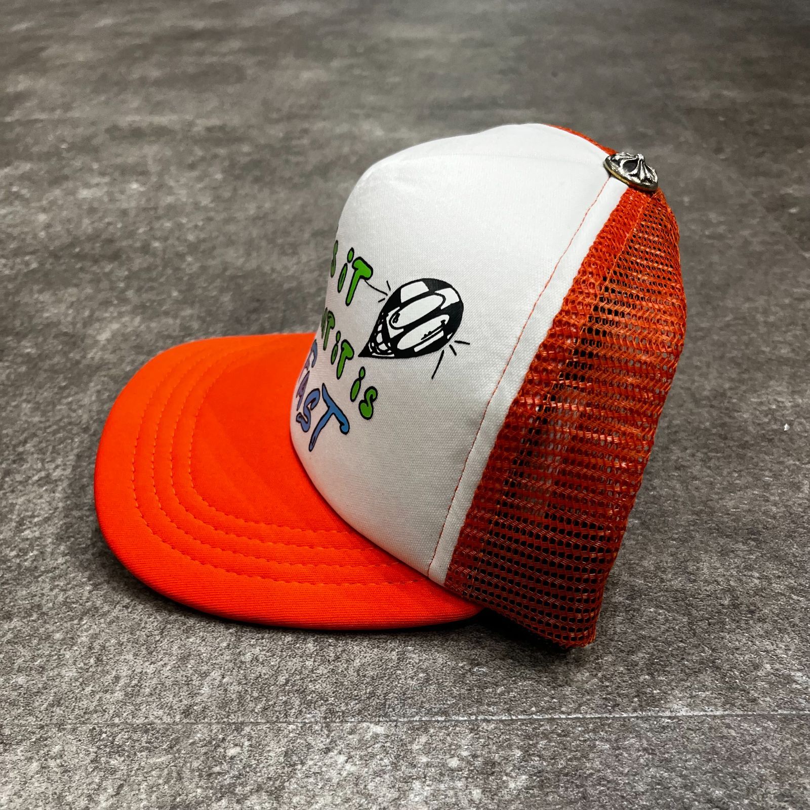 CHROME HEARTS Matty Boy Sex Records It Is What It Is Trucker Hat 