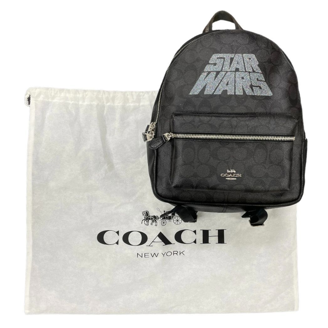 値下げ　美品　コーチ　coach スター・ウォーズコラボ バックパック　リュック 中古・古着通販】COACH (コーチ) STAR WARS (スターウォーズ