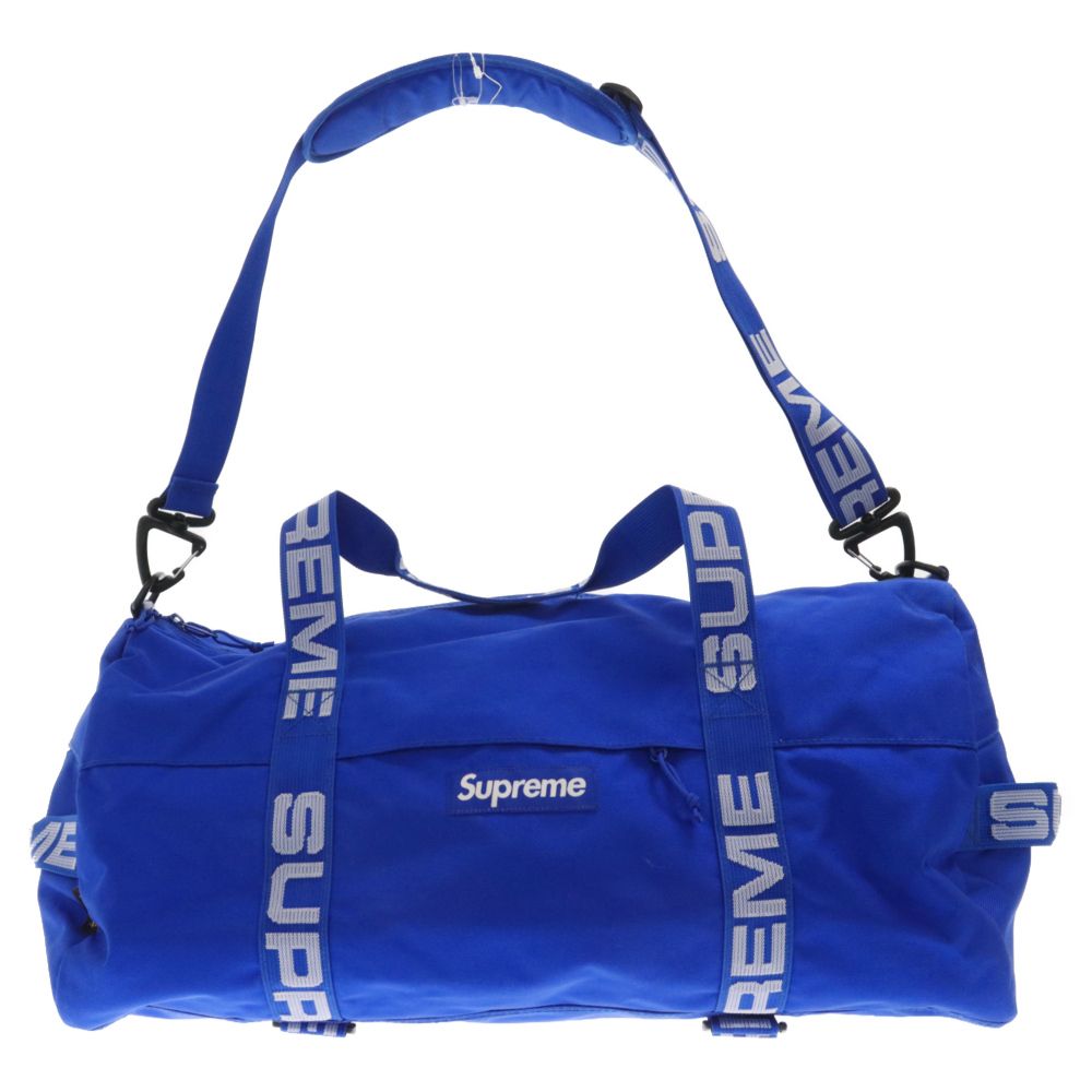 SUPREME 18SS Duffie Bag ダッフル ボストンバッグ ブルー SUPREME 18SS Duffie Bag ボストンバッグ ブルー