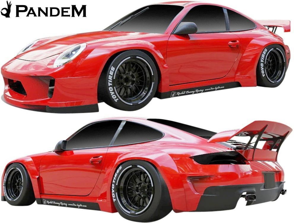みんと様　オーダー品 M's】 ポルシェ 911 997 ノンターボ用 (2004y-2011y) PANDEM フル