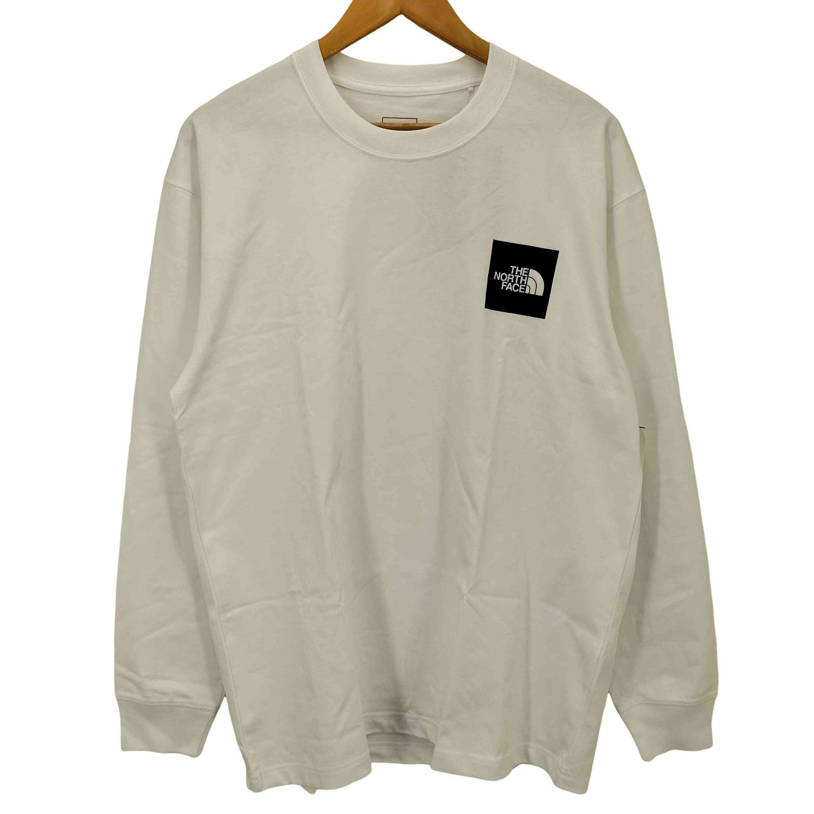 ザノースフェイス THE NORTH FACE L/S SQUARE Logo TEE メンズ JPN：XL 