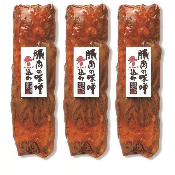 【公式】豚肉の味噌煮込み 3本セット NH－1 米久 (代引不可)(TD)