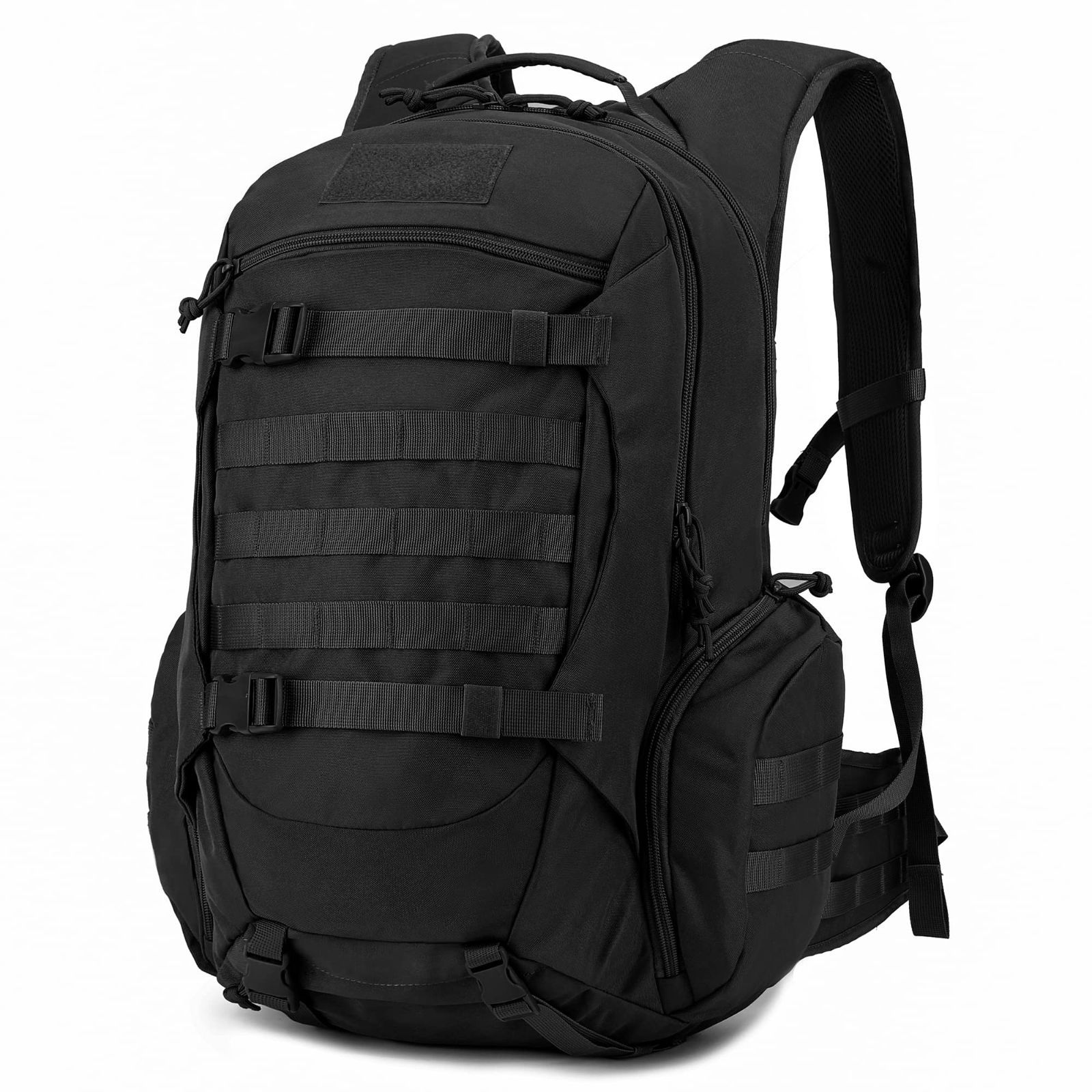 Color:B ブラック 35L [Mardingtop] ミリタリー バッグパック タクティカル バッグ 35L 登山 リュック 戦術 キャンプ ハイキング トラベル アウトドア Molle対応 ブラック