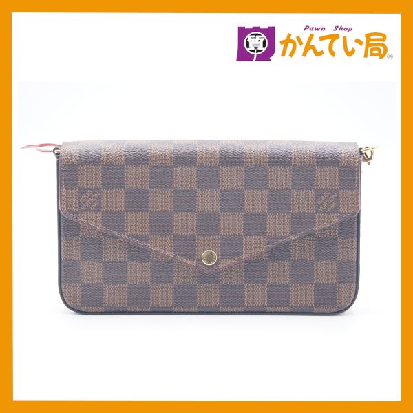 LOUIS VUITTON ルイヴィトン ダミエ ポシェット・フェリシー 