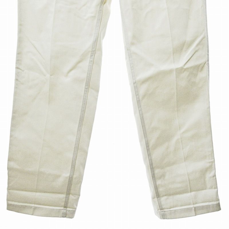 Bluco ワークパンツ　ホワイト　アイボリー soldout! _ 定番！2021秋冬 OL-004 STANDARD WORK PANTS