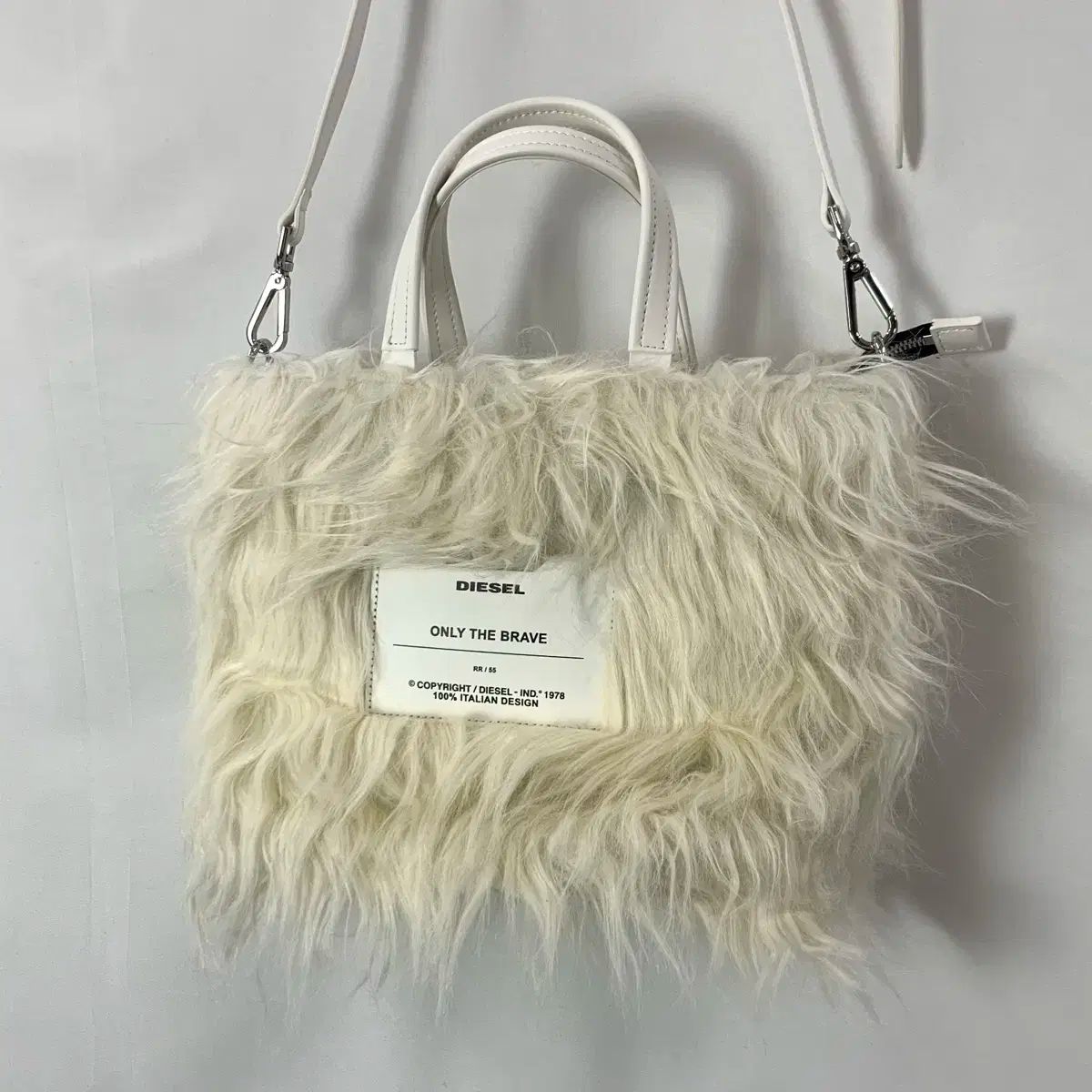 DIESEL ディーゼル ファー 2way バッグ