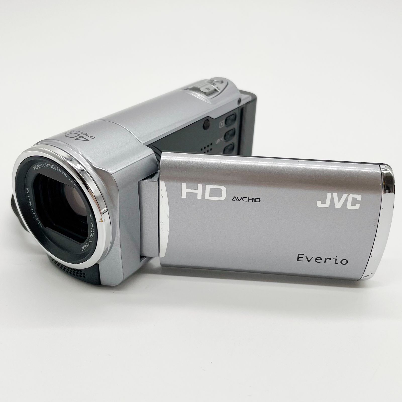 JVCケンウッド ビデオカメラ GZ-HM155-S ホワイト ビクター