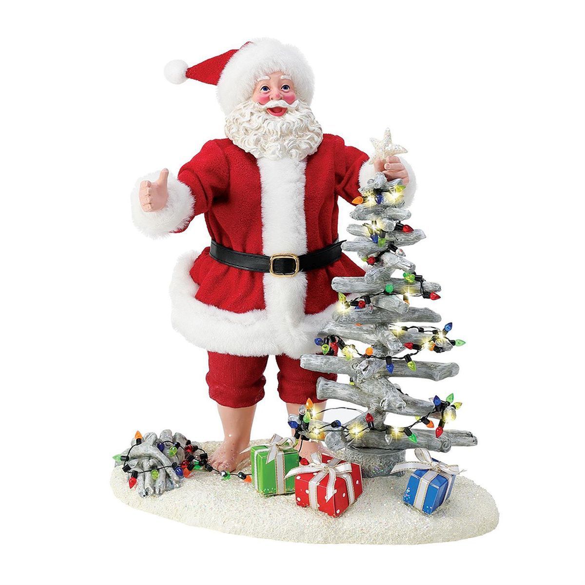 Driftwood Masterpiece 26.5cm | サンタ サンタクロース 人形 置物 フィギュア クリスマス ホリデー Possible Dreams 正規輸入品