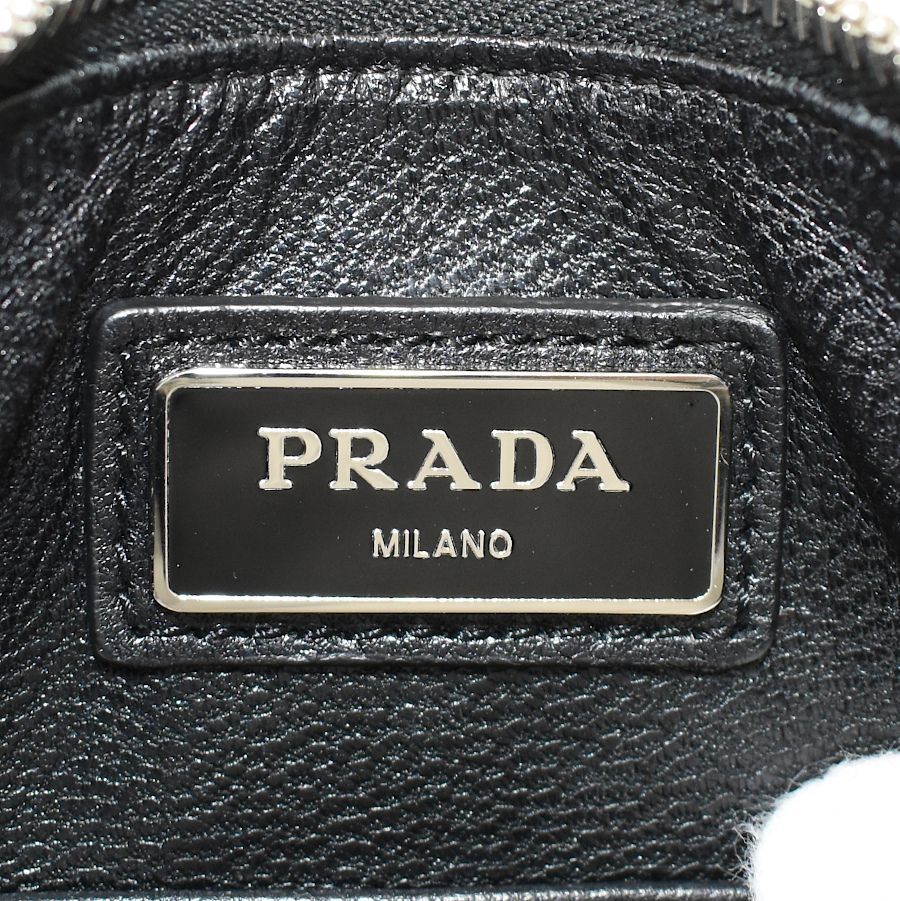 プラダ|クラッチバッグ|セカンドバッグ|クロコダイル|サフィアーノレザー|ブラック|PRADA