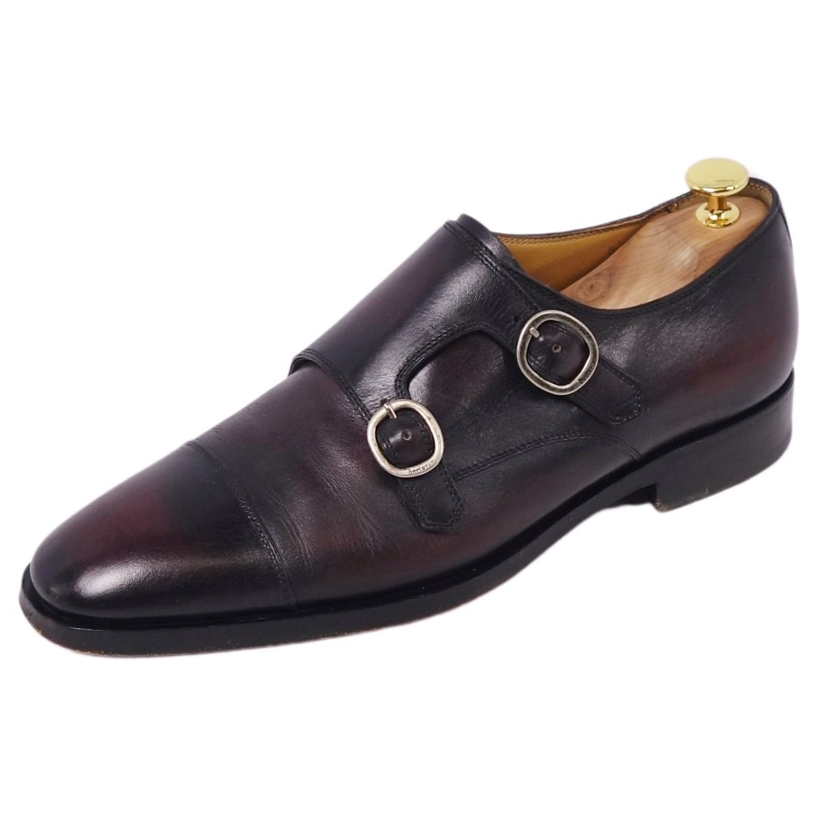 ベルルッティ Berluti レザーシューズ ダブルモンクストラップシューズ ビ
